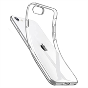 Anti Slip iPhone 7/8/SE (2020)/SE (2022)  TPU Suojakuori - Läpinäkyvä