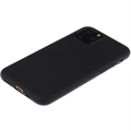 iPhone 15 Pro Max Anti-Fingerprints Matta TPU Suojakuori - Musta