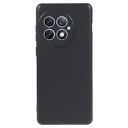 OnePlus Ace 2 Pro Anti-Fingerprints Matta TPU Suojakuori - Musta