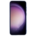 Samsung Galaxy S23 5G Anti-Fingerprints Matta TPU Suojakuori - Sininen