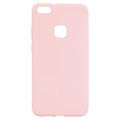 Huawei P10 Lite Anti-Fingerprints Matta TPU Suojakuori - Pinkkiki