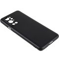 Anti-Fingerprints Matta OnePlus 9 Pro TPU Suojakuori - Musta