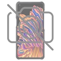 Anti-Fingerprints Matta Samsung Galaxy Xcover Pro TPU Suojakuori - Musta