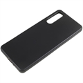 Anti-Fingerprints Matta Sony Xperia 10 IV TPU Suojakuori - Musta