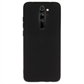 Anti-Fingerprints Matta Xiaomi Redmi Note 8 Pro TPU Suojakuori - Musta