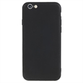 Anti-Fingerprints Matta iPhone 6/6S TPU Suojakuori - Musta