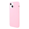 Anti-Fingerprints Matta iPhone 13 Mini TPU Suojakuori - Pinkki