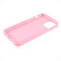 Anti-Fingerprints Matta iPhone 13 Mini TPU Suojakuori - Pinkki