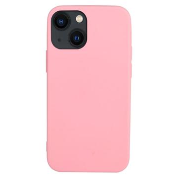 Anti-Fingerprints Matta iPhone 14 TPU Suojakuori - Pinkki