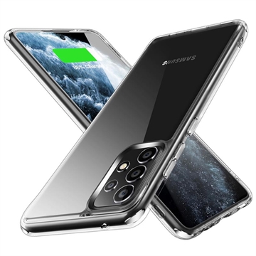 Samsung Galaxy A52 5G/A52s 5G Anti-Shock Hybridikotelo - Läpinäkyvä