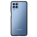 Anti-Shock Samsung Galaxy M53 Hybridikotelo - Musta / Kirkas