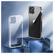 iPhone 12 Pro Max Anti-Shock Hybridikotelo - Läpinäkyvä