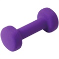 Anti-Slip Fitness Neoprene Dumbbell - 1kg - Purple