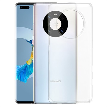 Anti-Slip Huawei Mate 40 Pro TPU Suojakuori - Läpinäkyvä