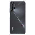 Anti-Slip Huawei Nova 5T, Honor 20/20S TPU Suojakuori - Läpinäkyvä