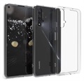 Anti-Slip Huawei Nova 5T, Honor 20/20S TPU Suojakuori - Läpinäkyvä
