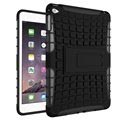 iPad Mini 4 Anti-Slip Hybridikotelo - Musta