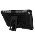 iPad Mini 4 Anti-Slip Hybridikotelo - Musta