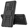 Anti-Slip Samsung Galaxy A42 5G Hybridikotelo - Musta