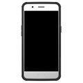 OnePlus 5 liukastumisen estävä hybridi kotelo - musta