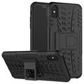Liukumaton iPhone XS Max Hybridikotelo Jalustalla