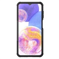 Liukumaton Samsung Galaxy A23 Hybridikotelo Jalustalla - Musta