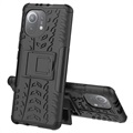 Liukumaton Xiaomi Mi 11 Pro Hybridikotelo Jalustalla - Musta