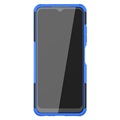 Liukumaton Samsung Galaxy A22 5G, Galaxy F42 5G Hybridikotelo - Sininen / Musta