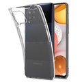 Anti-Slip Samsung Galaxy A42 5G TPU-kotelo - Läpinäkyvä