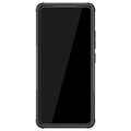 Liukumaton Samsung Galaxy A82 5G Hybridikotelo Jalustalla
