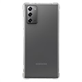 Iskunkestävä Samsung Galaxy Note20 Ultra TPU Suojakuori - Läpinäkyvä