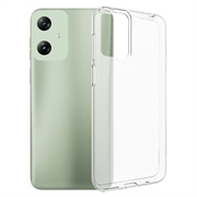 Motorola Moto G Play (2024) Luisumaton TPU Suojakuori - Läpinäkyvä