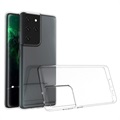 Anti-Slip Samsung Galaxy S21 Ultra 5G TPU Suojakuori - Läpinäkyvä
