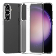 Samsung Galaxy S24+ Luisumaton TPU Suojakuori - Läpinäkyvä