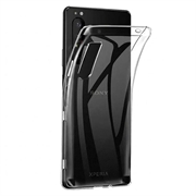 Anti-Slip Sony Xperia 1 II TPU Suojakuori - Läpinäkyvä