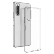 Liukumaton Sony Xperia 10 IV TPU-Kotelo - Läpinäkyvä