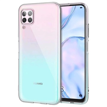 Anti-Slip Huawei P40 Lite TPU Suojakuori - Läpinäkyvä