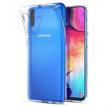 Anti-Slip Samsung Galaxy A50 TPU Suojakuori - Läpinäkyvä