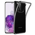 Anti-Slip Samsung Galaxy S20 Ultra TPU Suojakuori - Läpinäkyvä