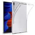Luisumaton Samsung Galaxy Tab S7+/S8+ TPU Suojakuori - Läpinäkyvä