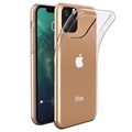 Anti-Slip iPhone 11 Pro Max TPU Suojakuori - Läpinäkyvä