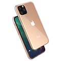 Anti-Slip iPhone 11 Pro Max TPU Suojakuori - Läpinäkyvä