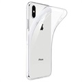 Anti-Slip iPhone XS Max TPU Suojakuori - Läpinäkyvä