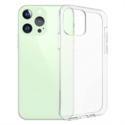 Anti-Slip iPhone 13 Pro TPU Suojakuori - Läpinäkyvä