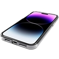 iPhone 15 Pro Max Luisumaton TPU Suojakuori - Läpinäkyvä