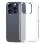 iPhone 16 Pro Luisumaton TPU Suojakuori - Läpinäkyvä