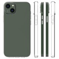 Luisumaton iPhone 14 Max TPU Suojakuori - Läpinäkyvä