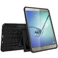 Samsung Galaxy Tab S2 8.0 T710, T715 Anti-Slip Hybridikotelo - Musta