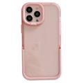 Kaksoisjalusta iPhone 14 Pro Max Hybridikotelo - Pinkki