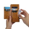 Vetoketjullinen Tasku iPhone 14 Plus Lompakkokotelo